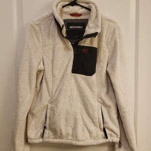 Abercrombie & Fitch Quarter Zip Fleece